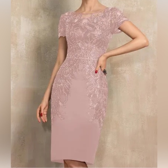 JJs House Dresses Jjs House Nwt Mother Of The Bride Dusty Rose Knee — free download